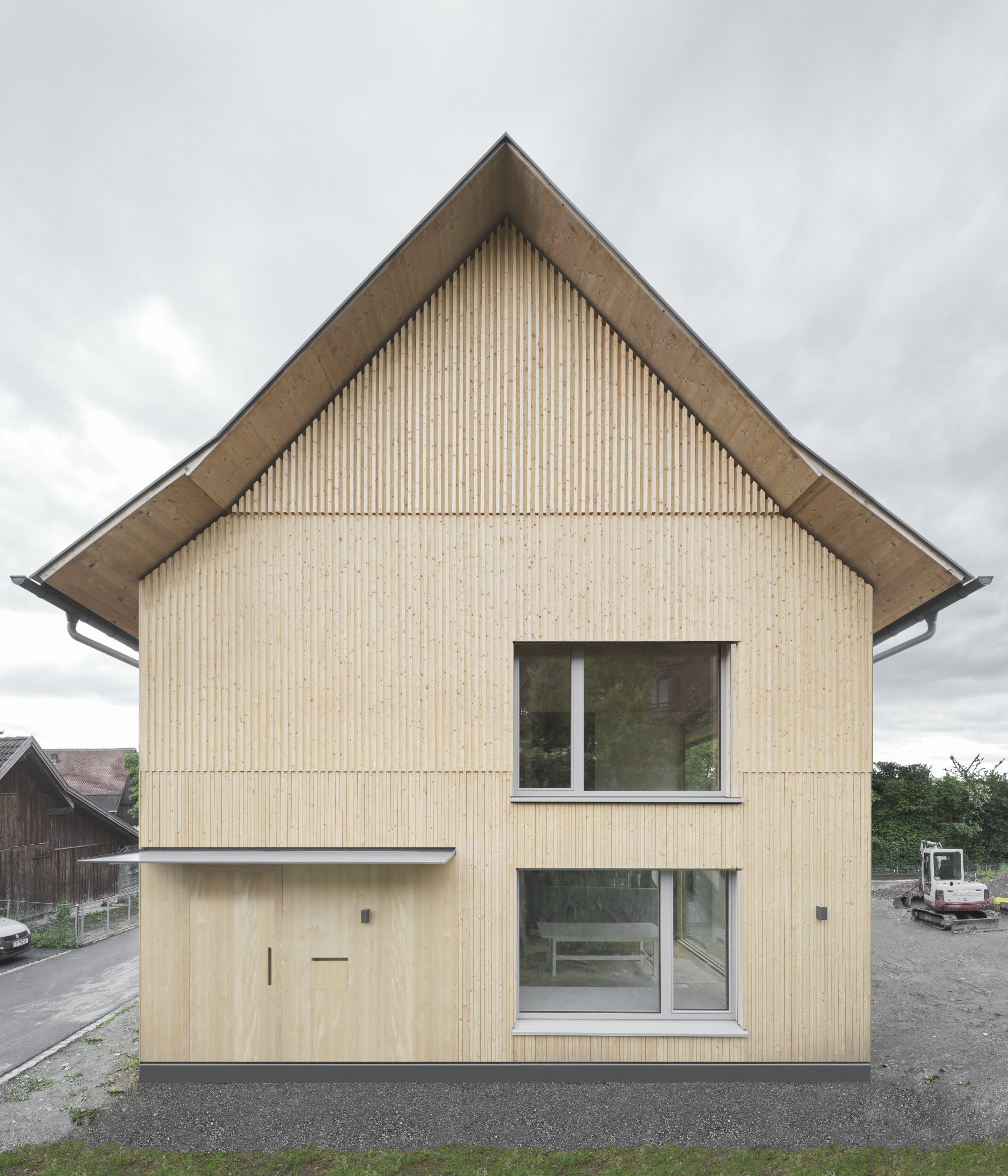 Holzbau Holzfassade