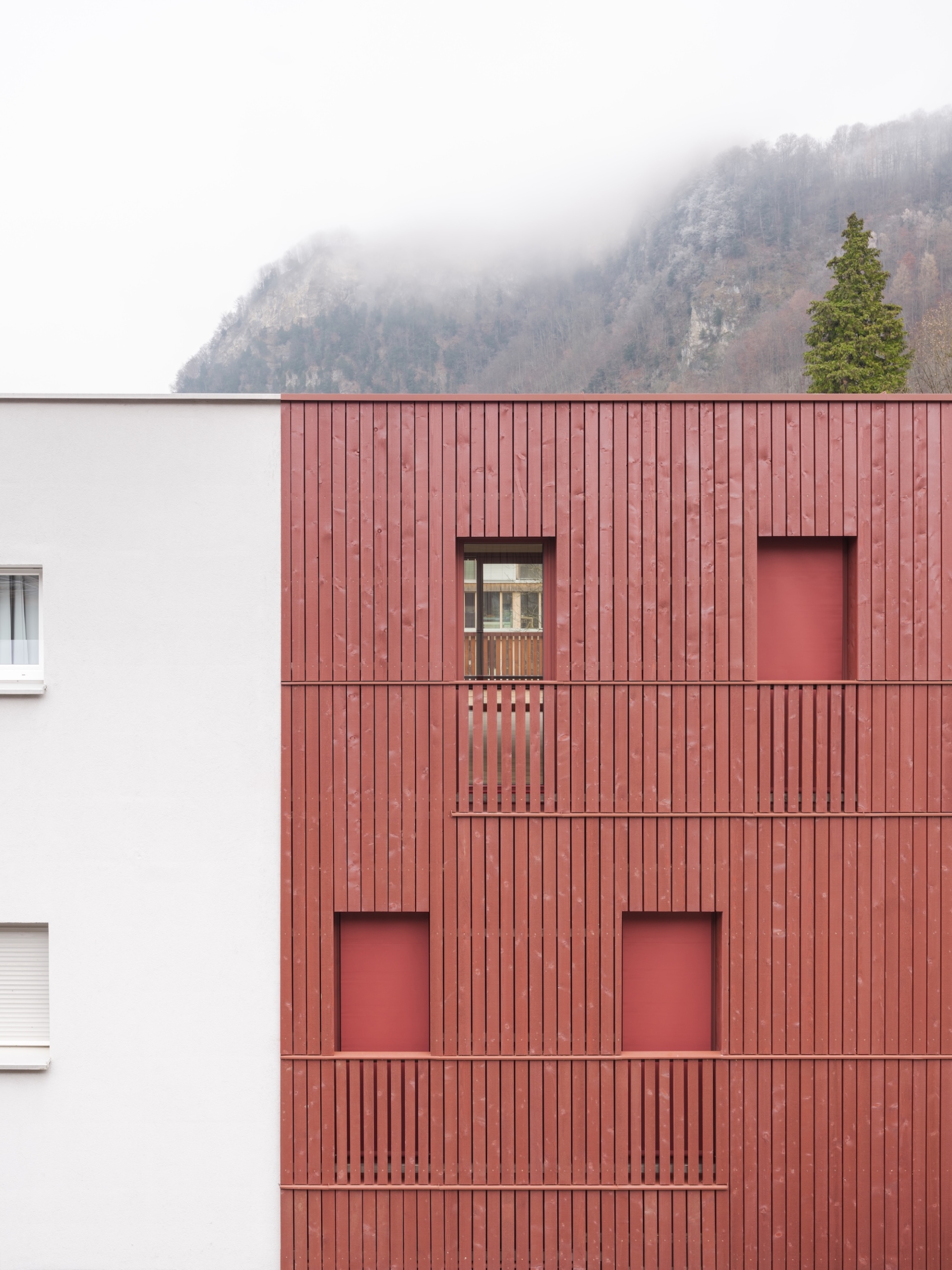 Schadenbauer Quartiersentwicklung Verdichtung Holzbau Fassade