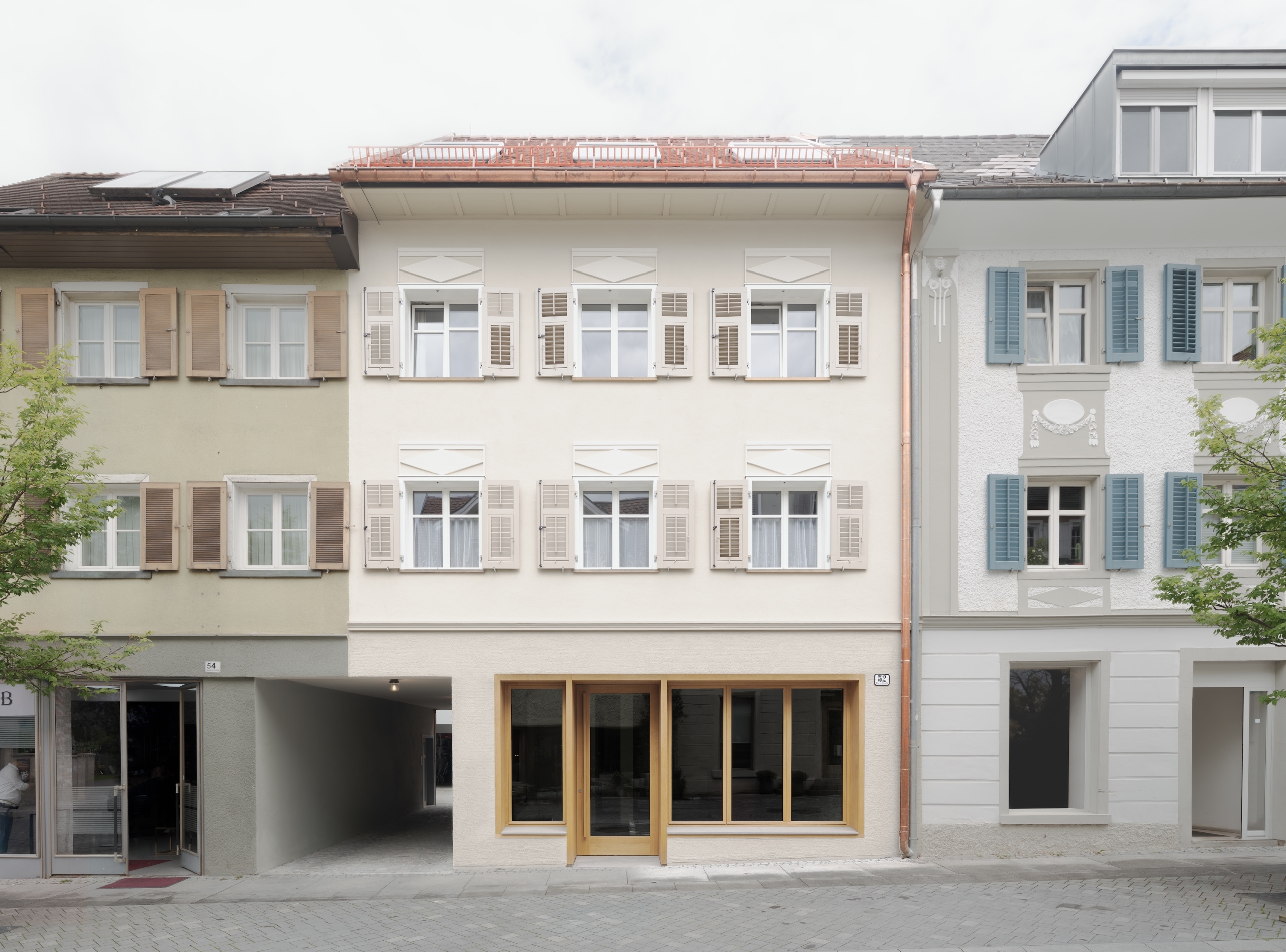 Schadenbauer Quartiersentwicklung Denkmalschutz Sanierung Holzbau Marktstrasse Hohenems