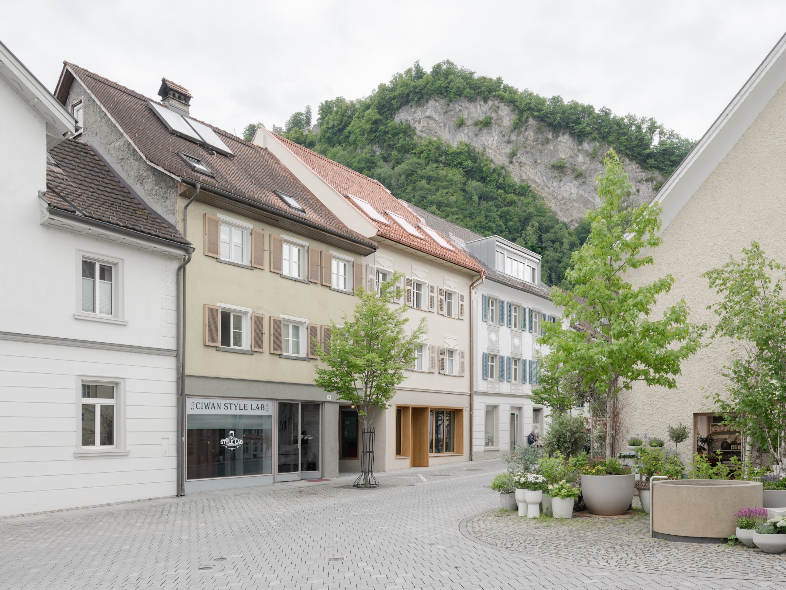 Schadenbauer Quartiersentwicklung Denkmalschutz Sanierung Holzbau Marktstrasse Hohenems