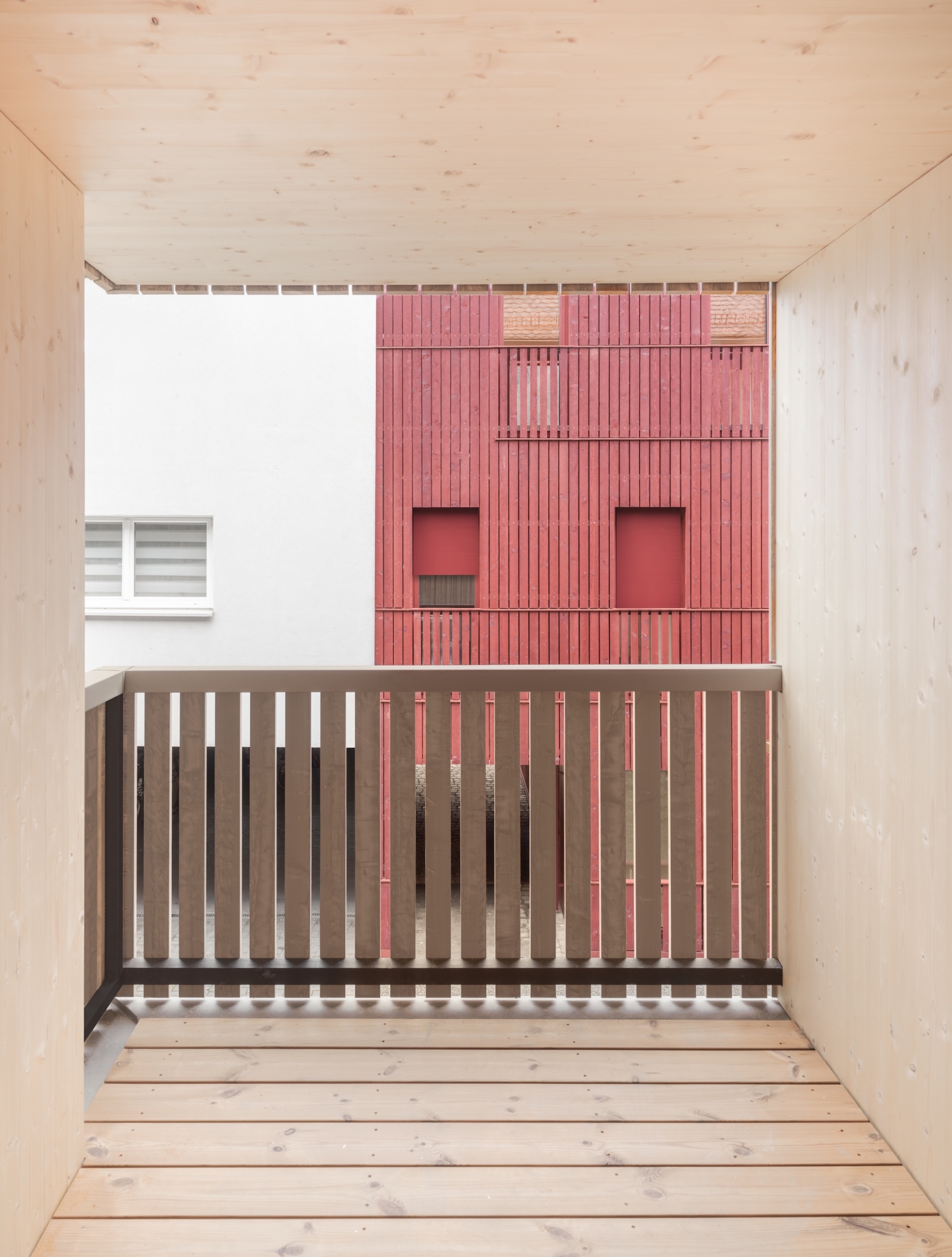 Schadenbauer Quartiersentwicklung Verdichtung Holzbau Fassade Hof